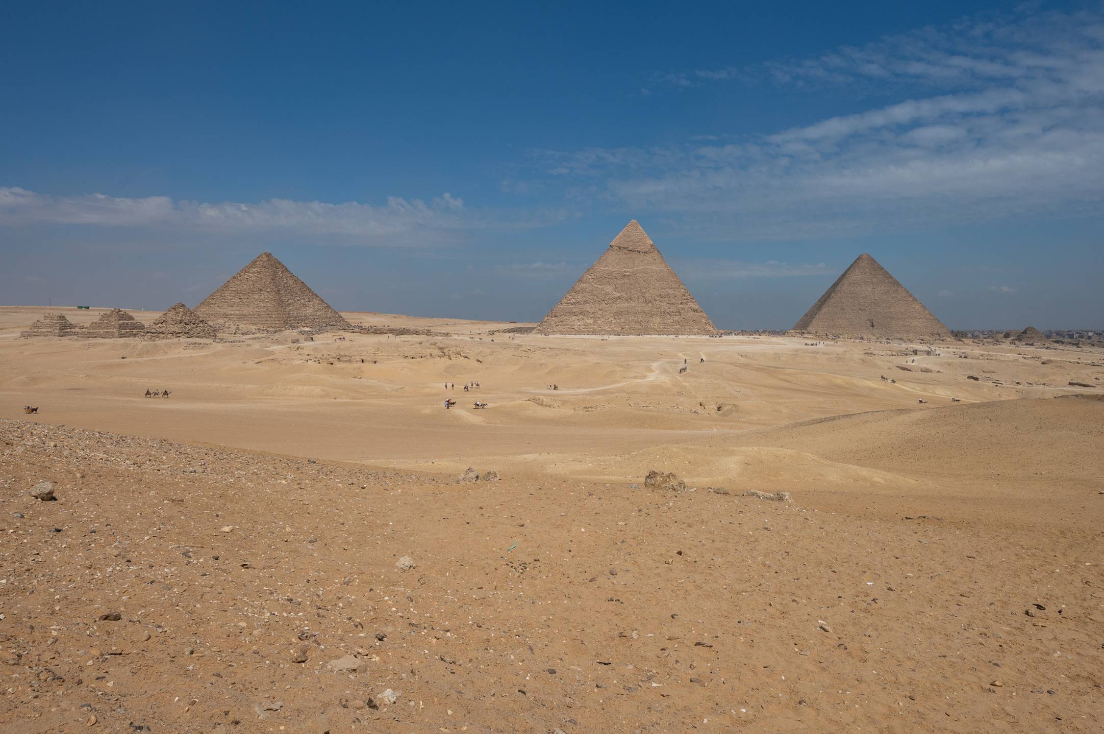 Blick von der 9 Pyramids Lounge