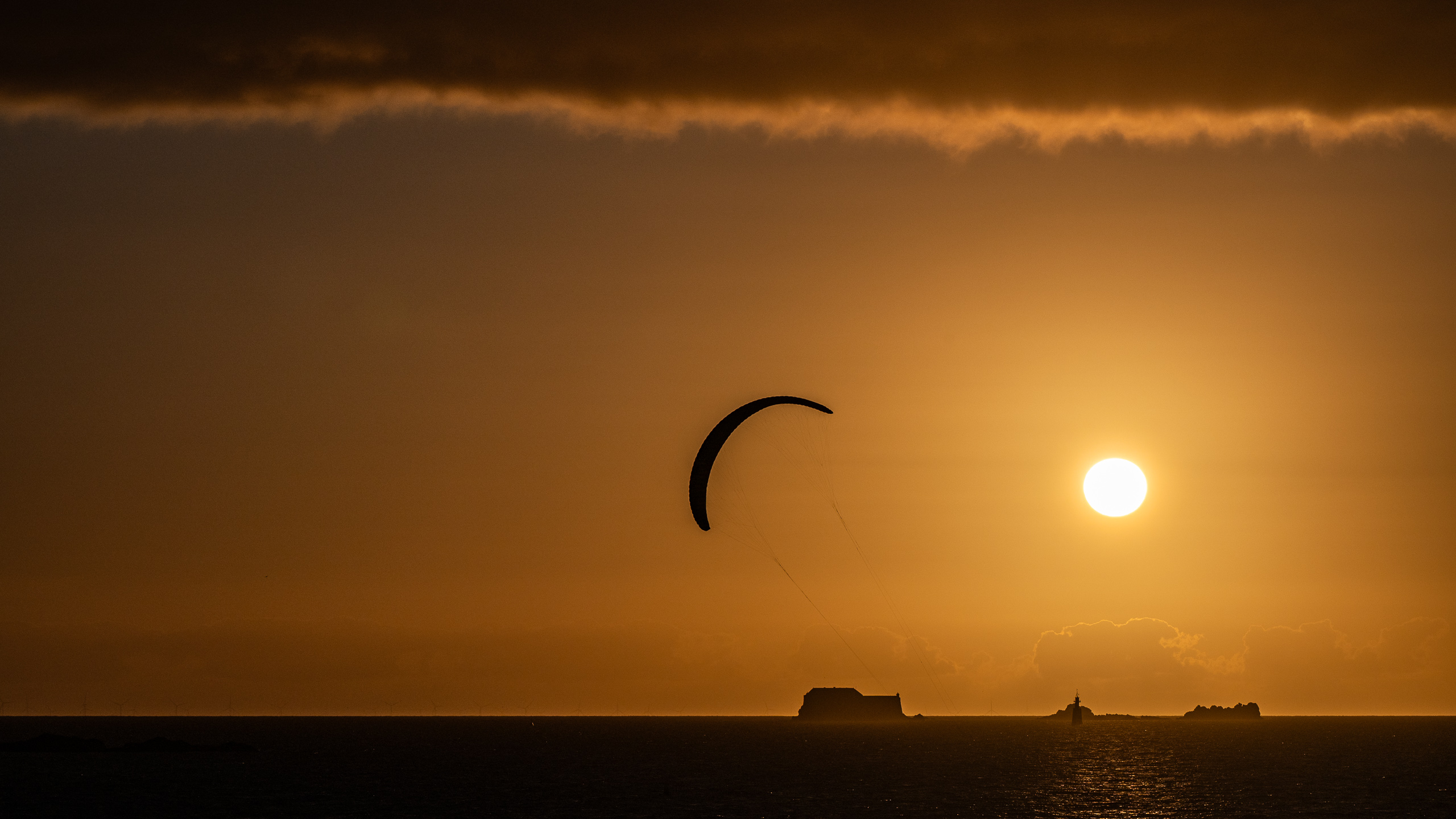 Warten auf den Sonnenuntergang