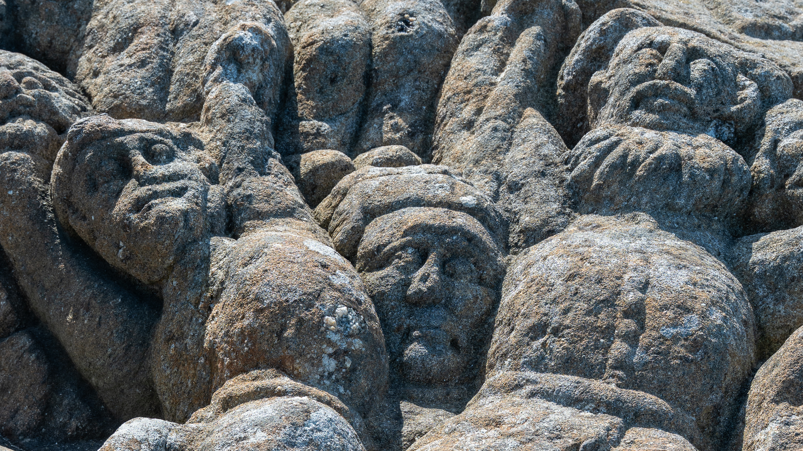 Die berühmten Rochers Sculptés