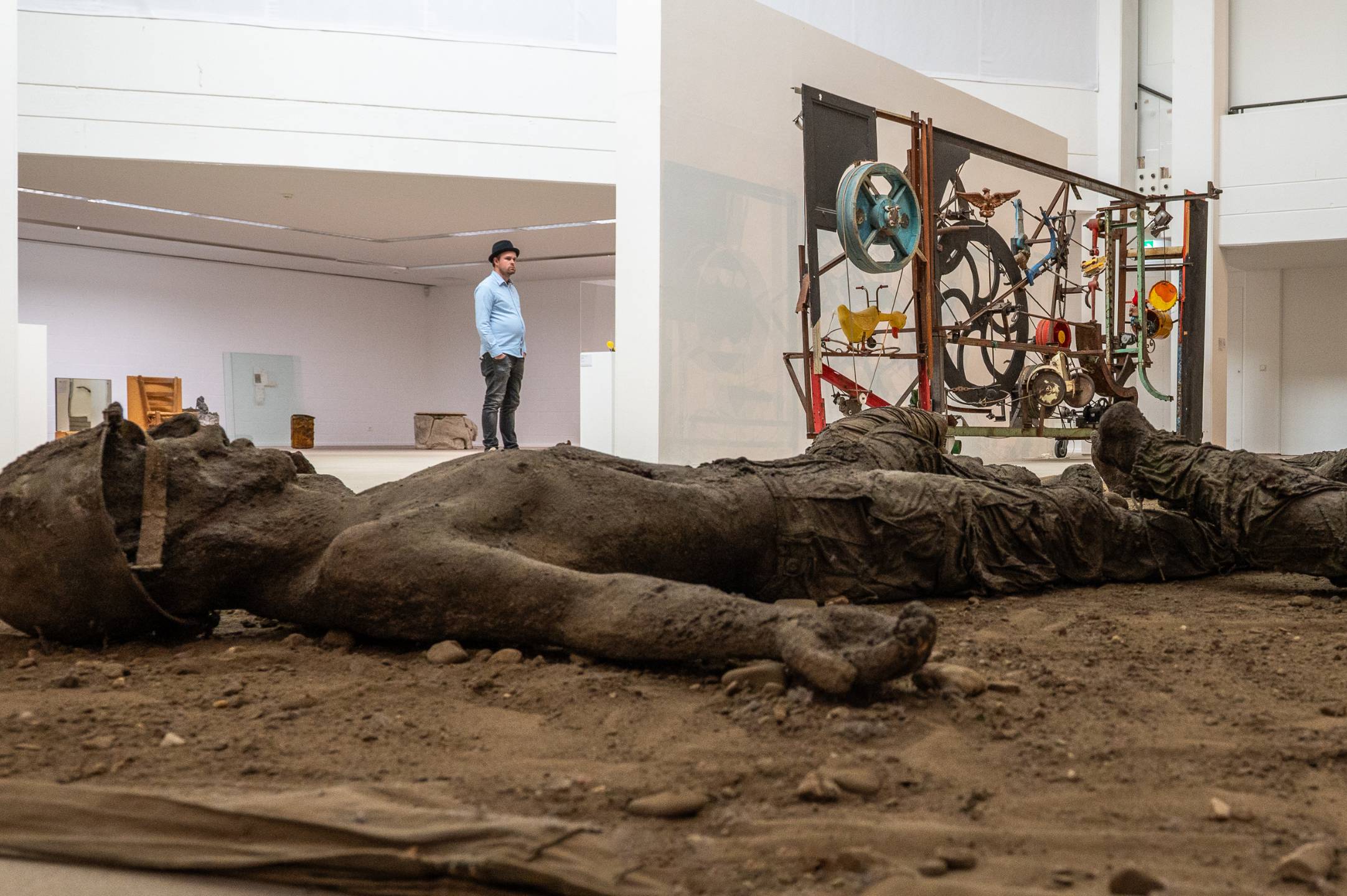 Duane Hanson: War Vietnam - Piece (Vordergrund)