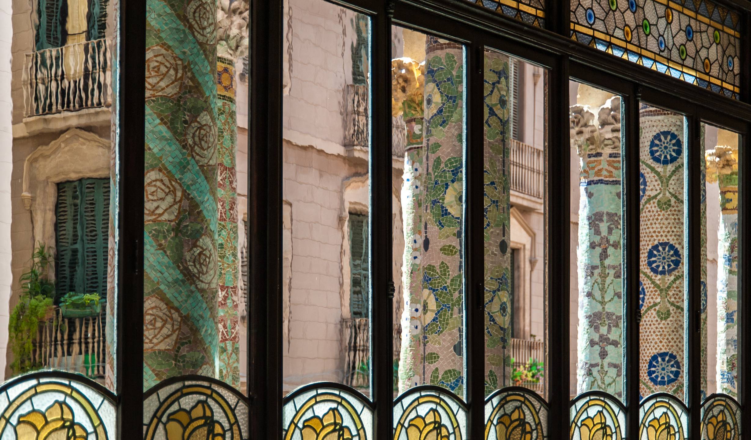 Im Palau de la Música Catalana