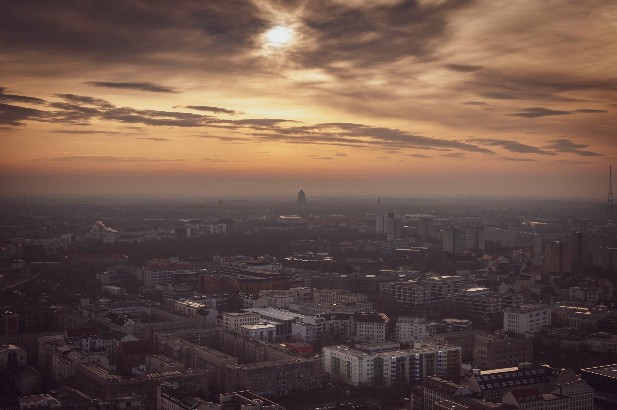 Blick auf das Völkerschlachtdenkmal